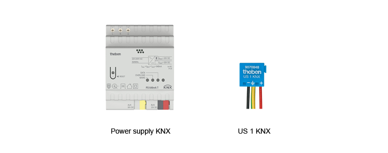 Power supply KNX     US 1 KNX