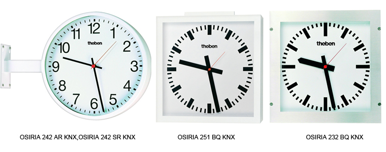 OSIRIA 242 AR KNX, OSIRIA 242 SR KNX      OSIRIA 251 BQ KNX     OSIRIA 232 BQ KNX