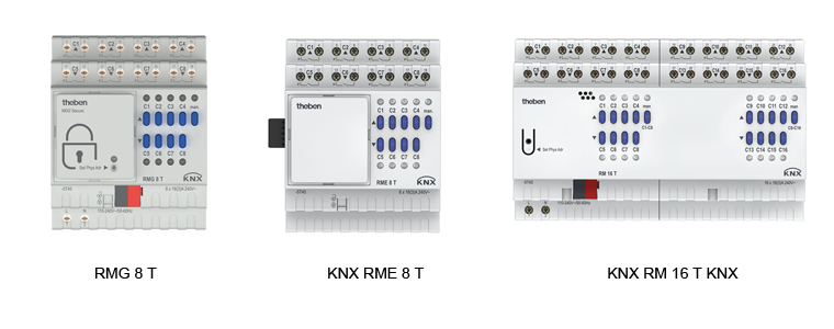 RMG 8 T KNX     RME 8 T KNX        RM 16 T KNX