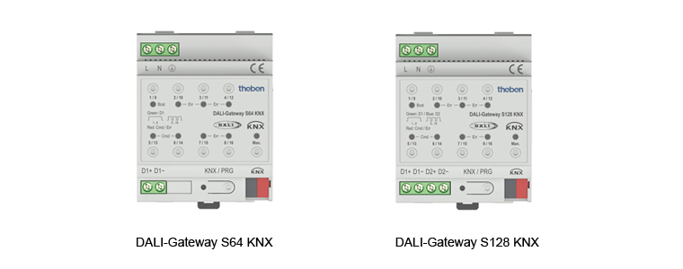 DALI-Gateway S64 KNX     DALI-Gateway S128 KNX