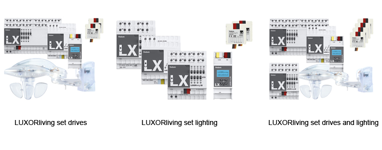 LUXORliving set drives LUXORliving set lighting LUXORliving set drives lighting LUXORliving set drives basic