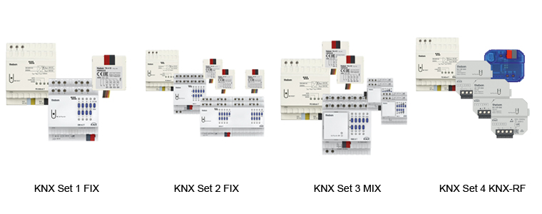 KNX Set 1 FIX     KNX Set 4 KNX-RF