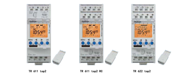 TR611top2 24V TR622top2 24V TR611top2RC 24V